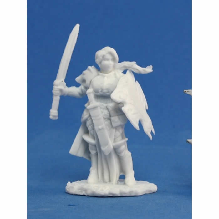 RPR77094 Trista the White Wolf Female Fighter Miniature 25mm Heroic Scale (ONLINE ORDER ONLY)