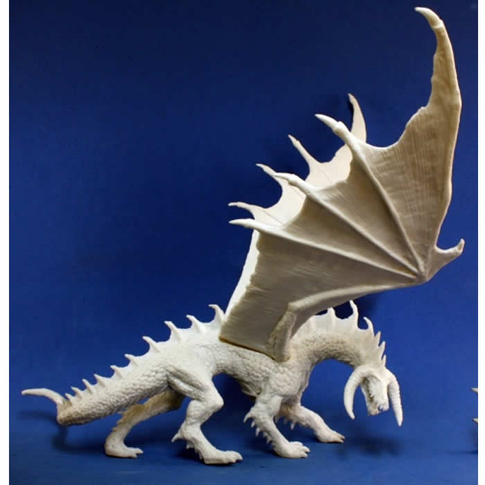 RPR77102 Ebonwrath Dragon Miniature 25mm Heroic Scale Dark Heaven (ONLINE ORDER ONLY)