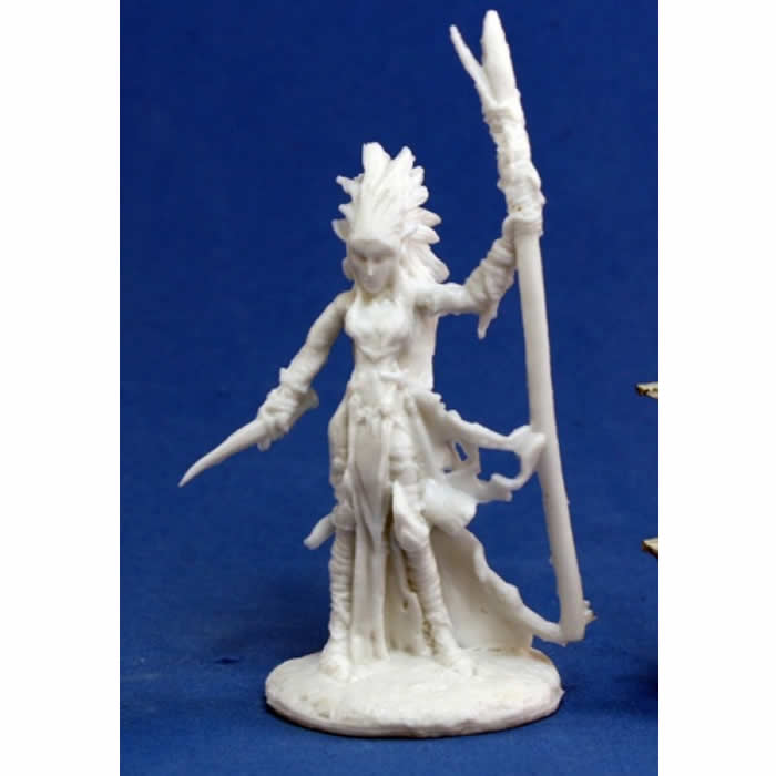 RPR77121 Liela Dark Elf Wizard Miniature 25mm Heroic Scale Dark Heaven (ONLINE ORDER ONLY)