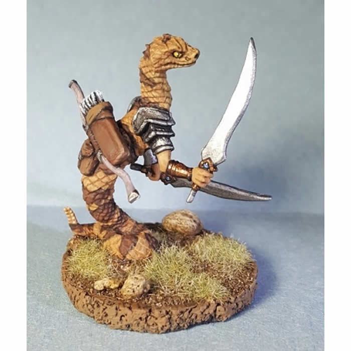 RPR77153 Snakeman Warrior Miniature 25mm Heroic Scale Dark Heaven (ONLINE ORDER ONLY)