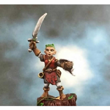 RPR77164 Elliwyn Heatherlark Gnome Bard Miniature 25mm Heroic Scale (ONLINE ORDER ONLY)