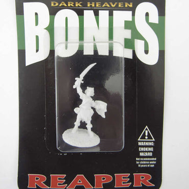 RPR77164 Elliwyn Heatherlark Gnome Bard Miniature 25mm Heroic Scale (ONLINE ORDER ONLY)