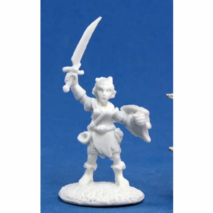 RPR77164 Elliwyn Heatherlark Gnome Bard Miniature 25mm Heroic Scale (ONLINE ORDER ONLY)