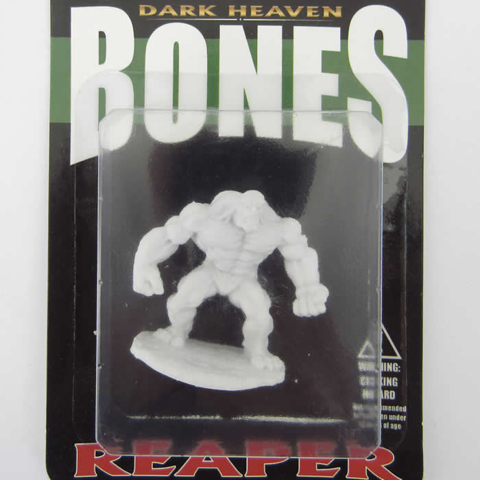 RPR77170 Clay Golem Miniature 25mm Heroic Scale Dark Heaven Bones Reaper Miniatures (ONLINE ORDER ONLY)