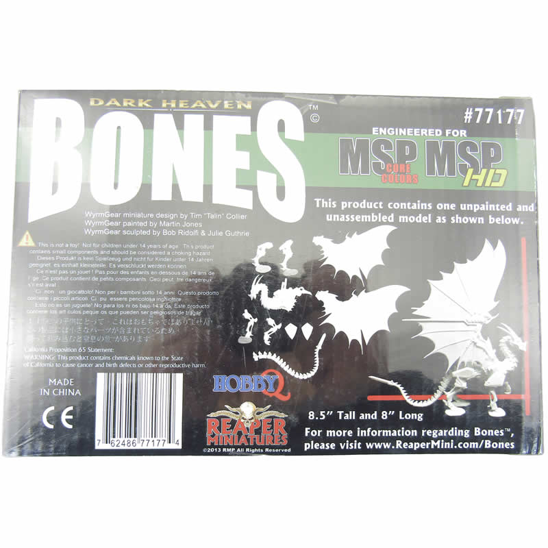 RPR77177 Wyrmgear Clockwork Dragon Miniature 25mm Heroic Scale (ONLINE ORDER ONLY)