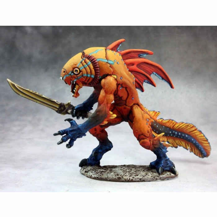 RPR77187 Tiik Champion Miniature 25mm Heroic Scale Dark Heaven Bones Reaper Miniatures (ONLINE ORDER ONLY)
