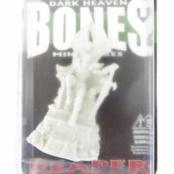 RPR77201 Dragoth Skeleton Lord on Throne Miniature 25mm Heroic Scale (ONLINE ORDER ONLY)