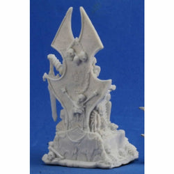 RPR77201 Dragoth Skeleton Lord on Throne Miniature 25mm Heroic Scale (ONLINE ORDER ONLY)