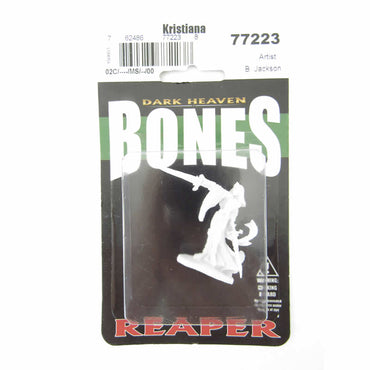 RPR77223 Kristiana Fighter Miniature 25mm Heroic Scale Dark Heaven (ONLINE ORDER ONLY)