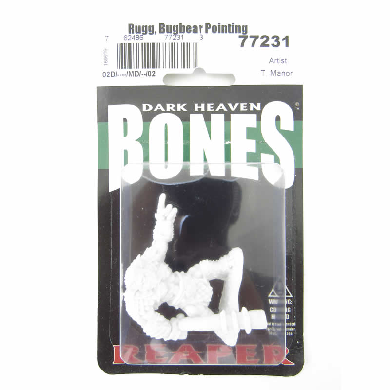 RPR77231 Rugg Bugbear Leader Miniature 25mm Heroic Scale Dark Heaven (ONLINE ORDER ONLY)