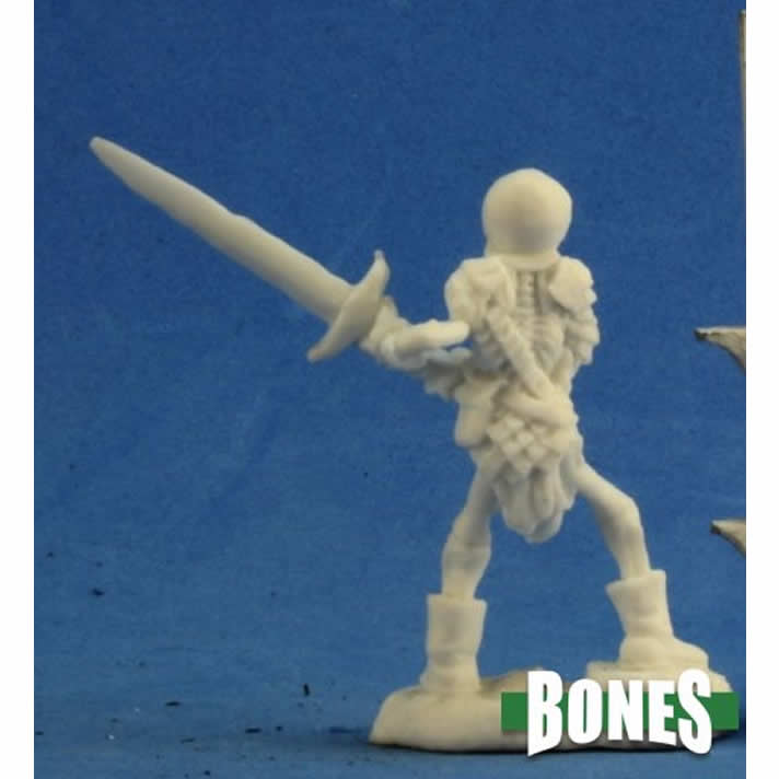 RPR77238 Skeleton Guardian 2H Sword Miniature 25mm Heroic Scale Bones (ONLINE ORDER ONLY)