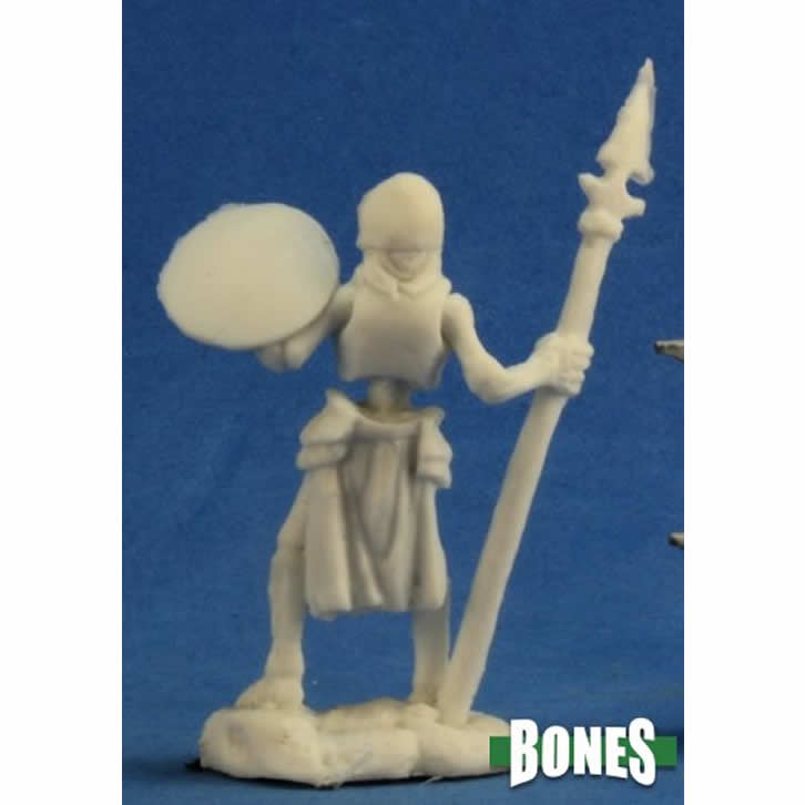 RPR77239 Skeleton Guardian Spearman Miniature 25mm Heroic Scale (ONLINE ORDER ONLY)