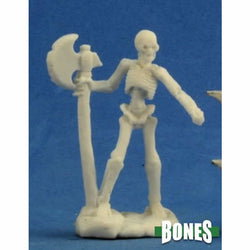 RPR77243 Skeleton Warrior Axeman Miniature 25mm Heroic Scale Bones (ONLINE ORDER ONLY)
