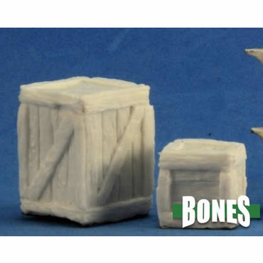 RPR77248 Large Crate and Small Crate Miniature 25mm Heroic Scale Bones (ONLINE ORDER ONLY)