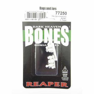 RPR77250 Bags and Jars Miniature 25mm Heroic Scale Dark Heaven Bones (ONLINE ORDER ONLY)