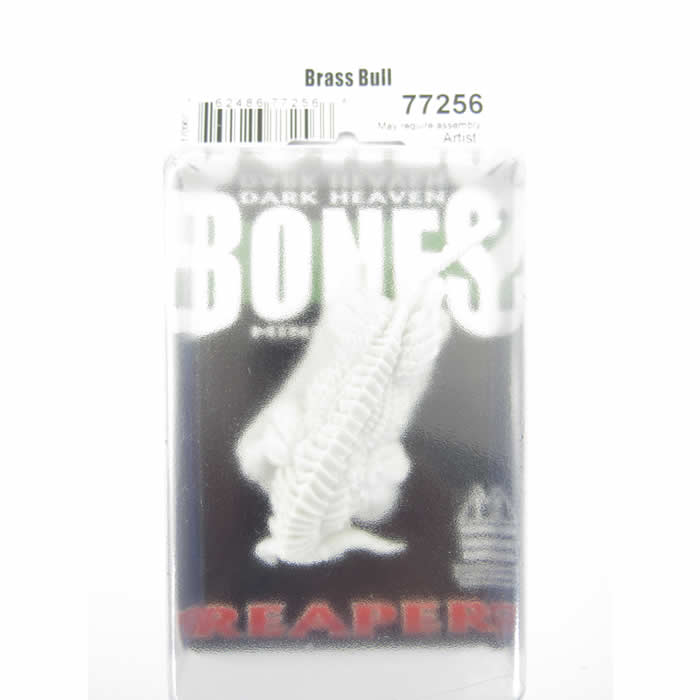 RPR77256 Brass Bull Miniature 25mm Heroic Scale Dark Heaven Bones (ONLINE ORDER ONLY)