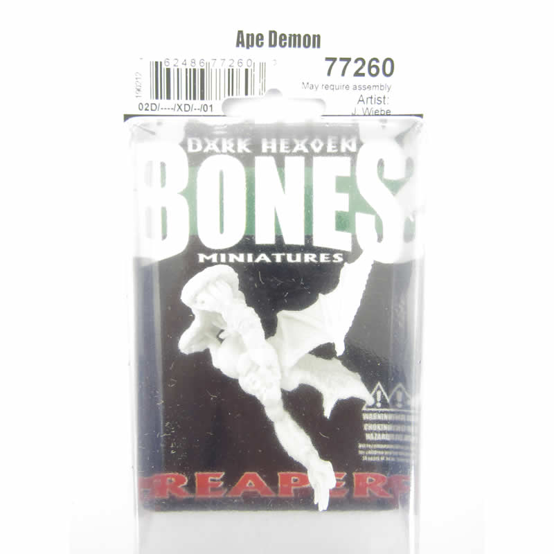 RPR77260 Ape Demon Miniature 25mm Heroic Scale Dark Heaven Bones (ONLINE ORDER ONLY)