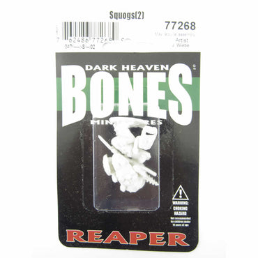RPR77268 Squogs Warriors Miniature 25mm Heroic Scale Bones (ONLINE ORDER ONLY)