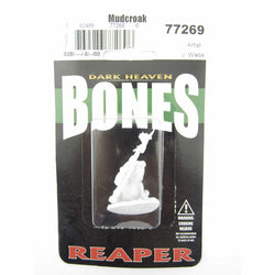 RPR77269 Mudcroak Squog Shaman Miniature 25mm Heroic Scale Bones (ONLINE ORDER ONLY)