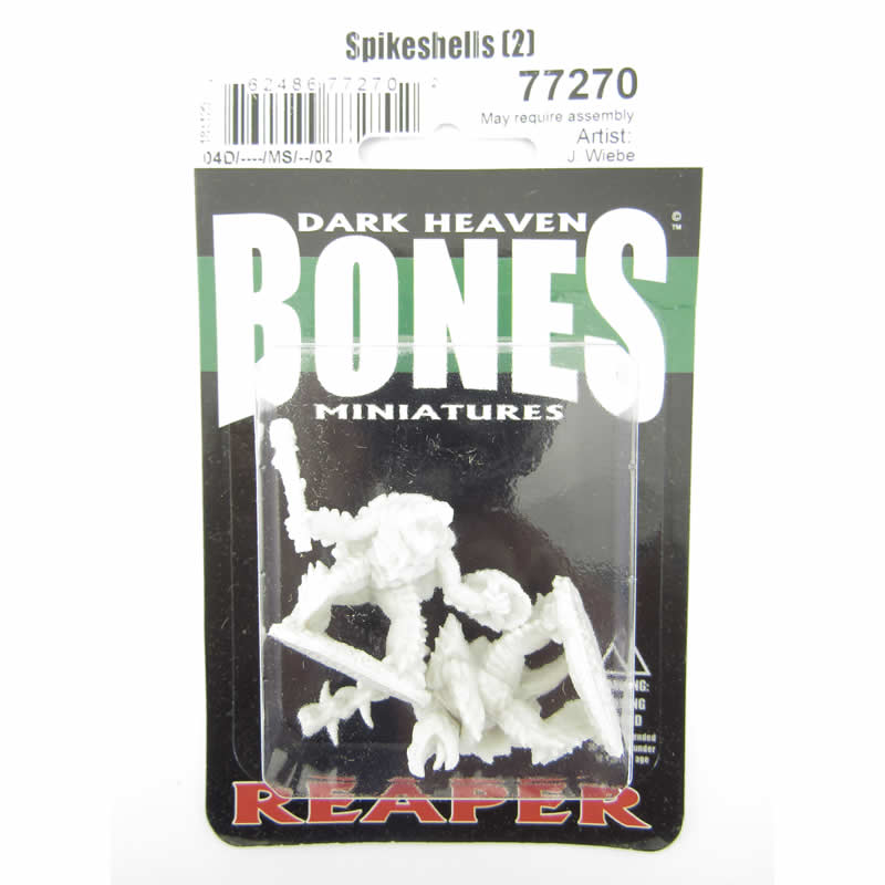RPR77270 Spikeshells Warriors Miniature 25mm Heroic Scale Bones (ONLINE ORDER ONLY)