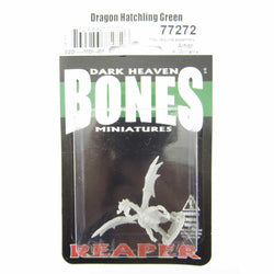 RPR77272 Dragon Hatchling Green Miniature 25mm Heroic Scale Bones (ONLINE ORDER ONLY)