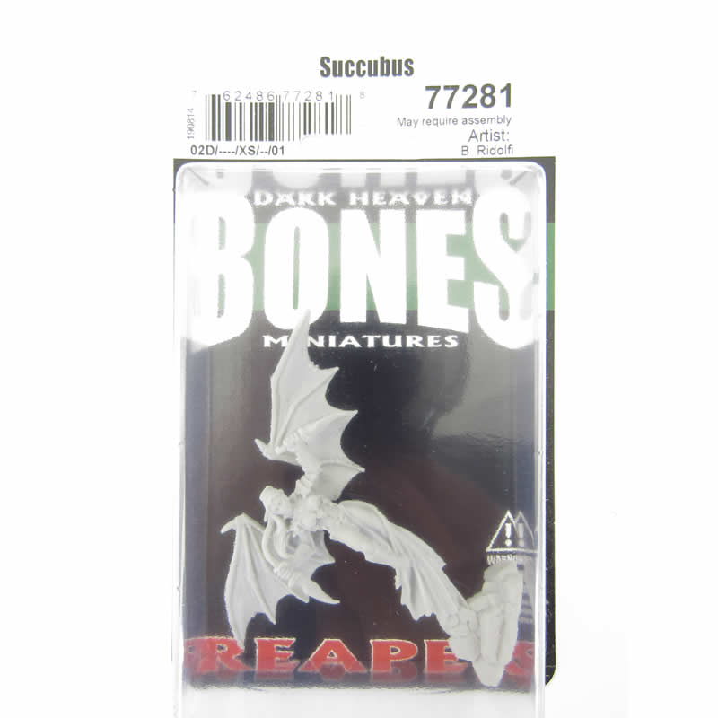 RPR77281 Succubus Miniature 25mm Heroic Scale Figure Dark Heaven Bones (ONLINE ORDER ONLY)