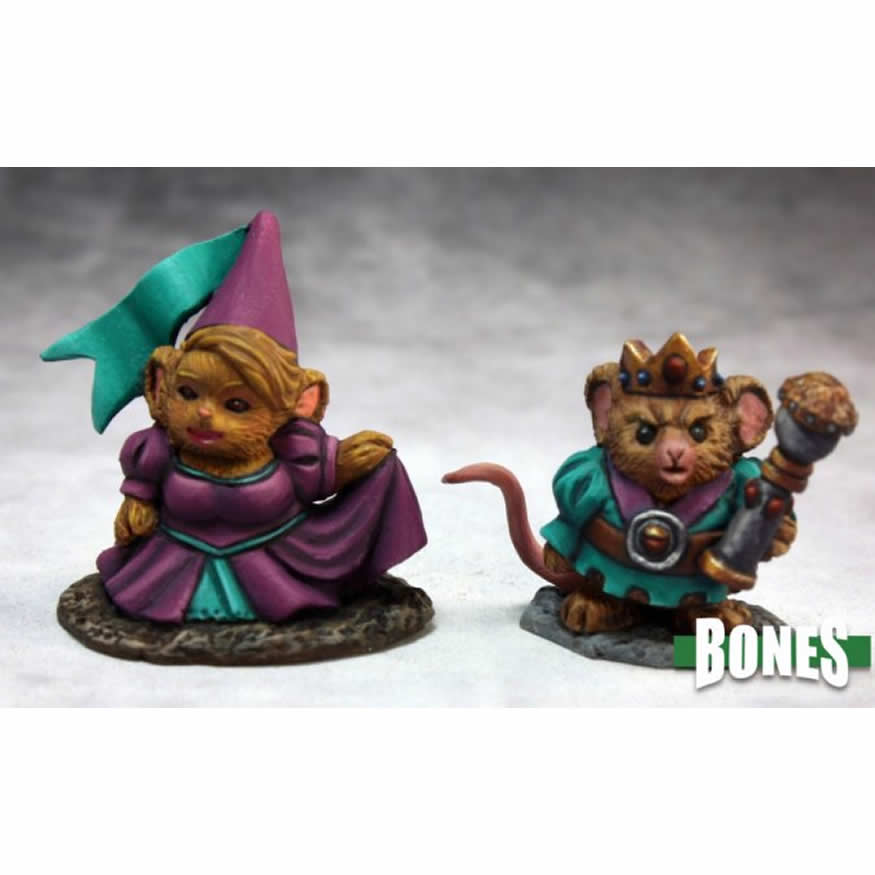 RPR77286 Mousling King and Princess Miniature 25mm Heroic Scale Figure (ONLINE ORDER ONLY)