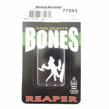 RPR77293 Wererat Berserker Miniature 25mm Heroic Scale Figure (ONLINE ORDER ONLY)