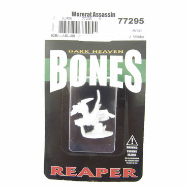 RPR77295 Wererat Assassin Miniature 25mm Heroic Scale Figure (ONLINE ORDER ONLY)