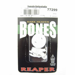 RPR77299 Female Antipaladin Miniature 25mm Heroic Scale Figure Bones (ONLINE ORDER ONLY)