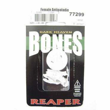 RPR77299 Female Antipaladin Miniature 25mm Heroic Scale Figure Bones (ONLINE ORDER ONLY)