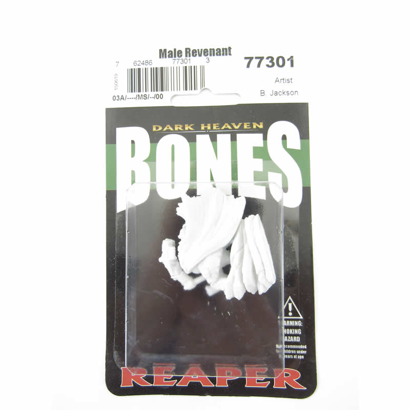 RPR77301 Male Revenant Miniature 25mm Heroic Scale Figure Bones (ONLINE ORDER ONLY)