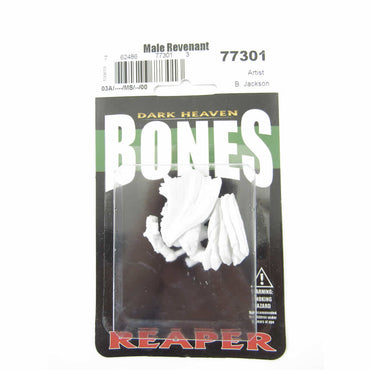 RPR77301 Male Revenant Miniature 25mm Heroic Scale Figure Bones (ONLINE ORDER ONLY)