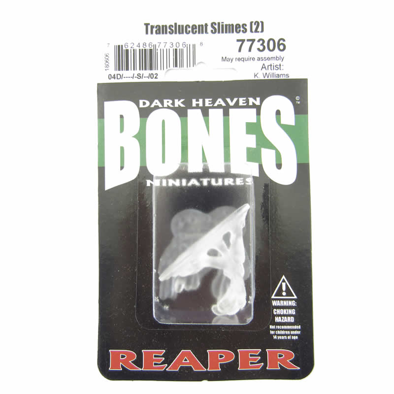 RPR77306 Translceint Slimes Miniature 25mm Heroic Scale Figure Bones (ONLINE ORDER ONLY)