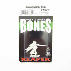 RPR77322 Kassandra Of The Blade Miniature 25mm Heroic Scale Dark Heaven Bones Reaper Miniatures (ONLINE ORDER ONLY)