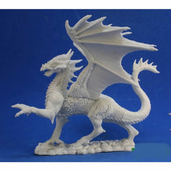 RPR77329 Silver Dragon Miniature 25mm Heroic Scale Figure Dark Heaven (ONLINE ORDER ONLY)