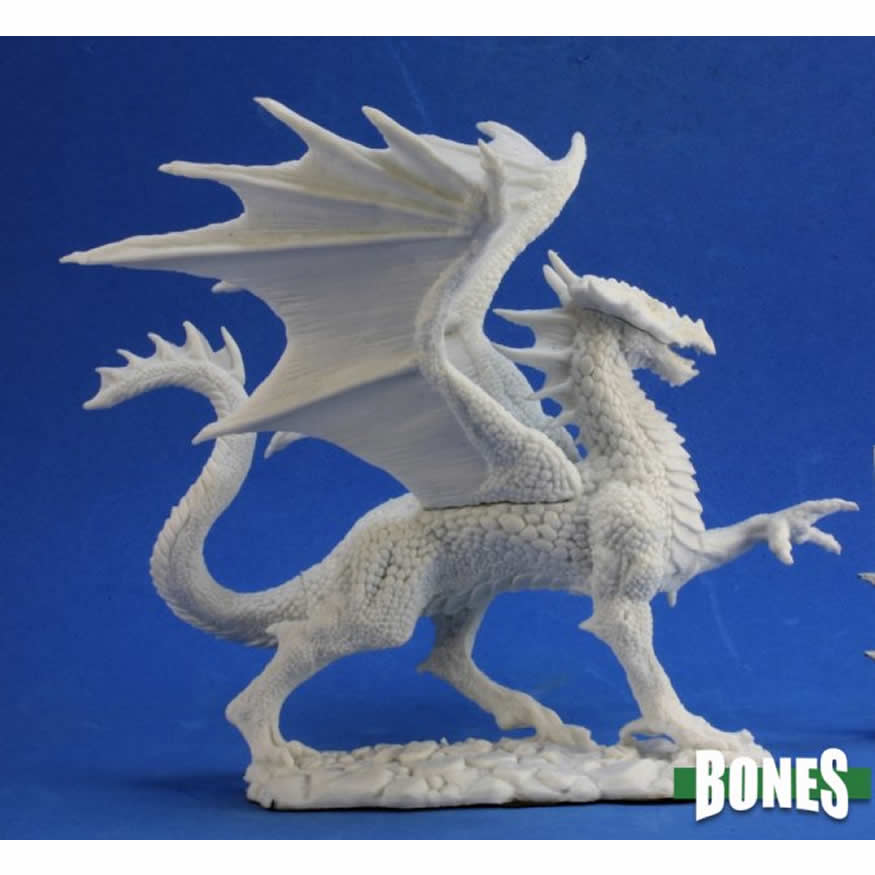 RPR77329 Silver Dragon Miniature 25mm Heroic Scale Figure Dark Heaven (ONLINE ORDER ONLY)