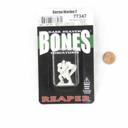RPR77347 Barrow Warden 2 Miniature 25mm Heroic Scale Figure Dark Heaven Bones (ONLINE ORDER ONLY)