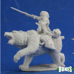 RPR77353 Ursula Dwarven Bear Rider Miniature 25mm Heroic Scale Figure (ONLINE ORDER ONLY)