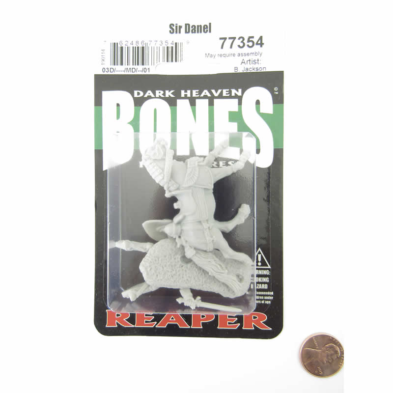 RPR77354 Sir Danel Mounted Crusader Miniature 25mm Heroic Scale Figure (ONLINE ORDER ONLY)