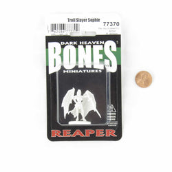 RPR77370 Troll Slayer Sophie Miniature 25mm Heroic Scale Figure Dark Heaven Bones (ONLINE ORDER ONLY)
