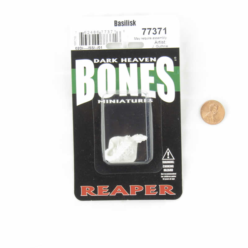 RPR77371 Basilisk Miniature 25mm Heroic Scale Figure Dark Heaven Bones (ONLINE ORDER ONLY)