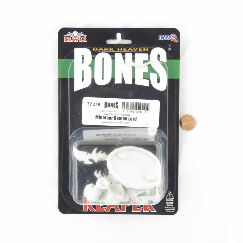 RPR77376 Minotaur Demon Lord Miniature 25mm Heroic Scale Figure Dark Heaven Bones (ONLINE ORDER ONLY)