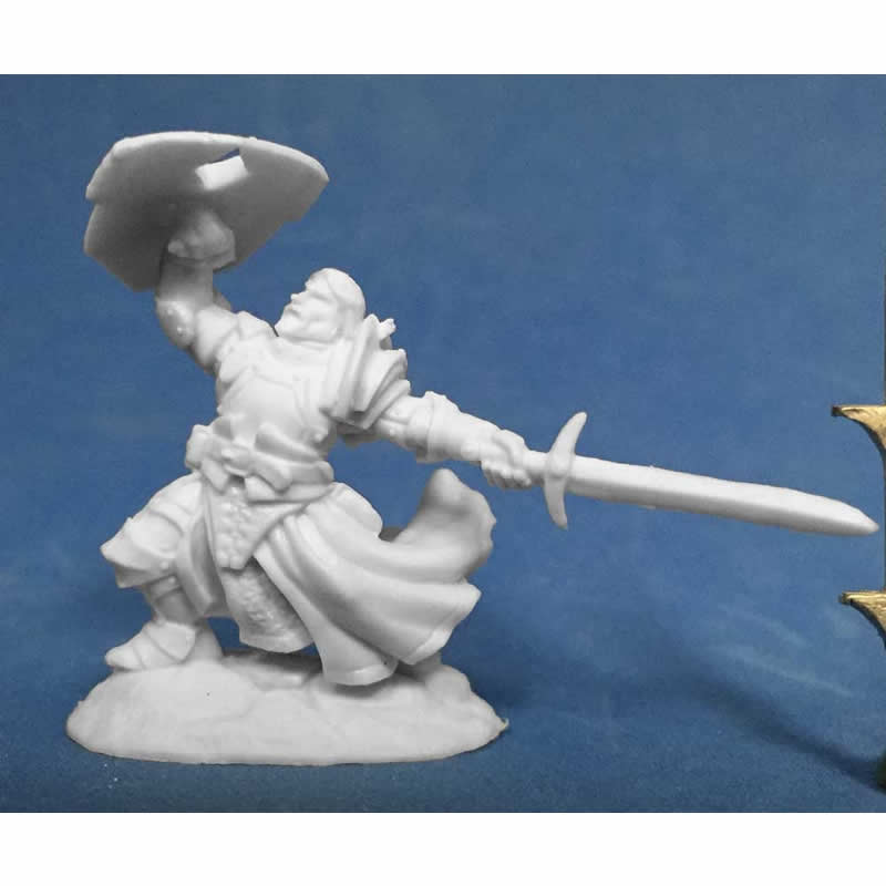 RPR77385 Sir Rathan Kranzhel Human Fighter Miniature 25mm Heroic Scale Figure Dark Heaven Bones (ONLINE ORDER ONLY)