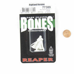 RPR77389 Highland Heroine Miniature 25mm Heroic Scale Figure Dark Heaven Bones (ONLINE ORDER ONLY)
