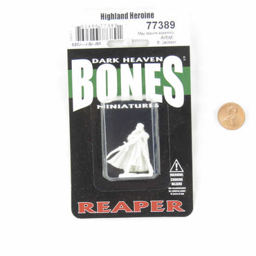 RPR77389 Highland Heroine Miniature 25mm Heroic Scale Figure Dark Heaven Bones (ONLINE ORDER ONLY)