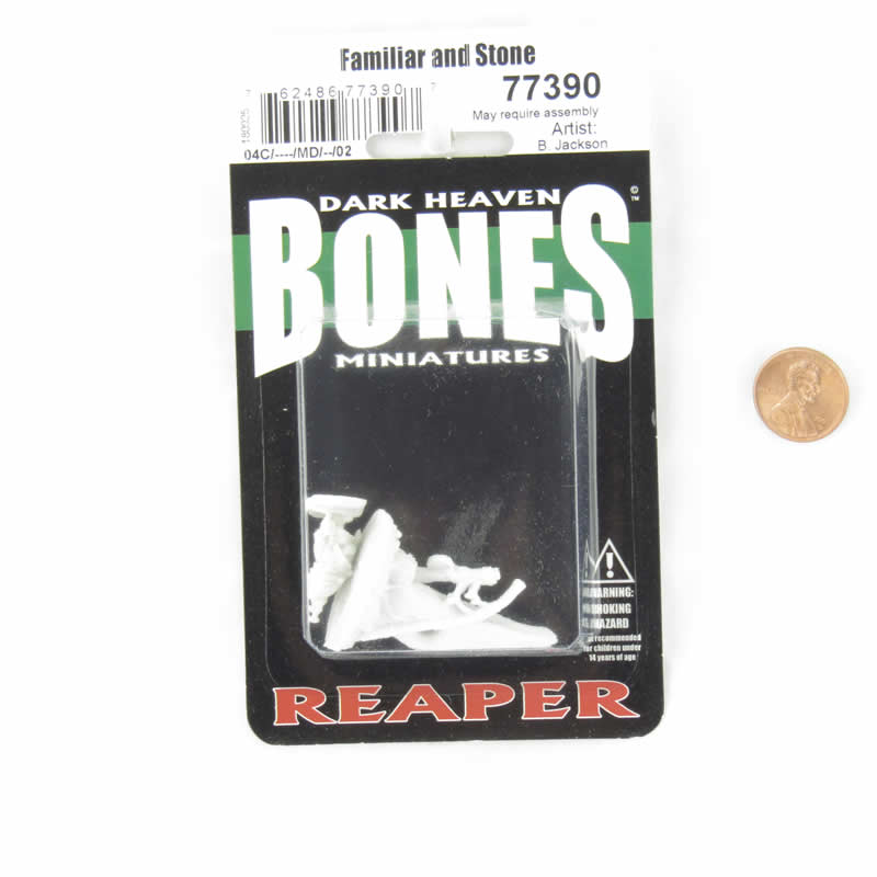 RPR77390 Highlands Familiar and Menhir Stone Miniature 25mm Heroic Scale Figure Dark Heaven Bones (ONLINE ORDER ONLY)