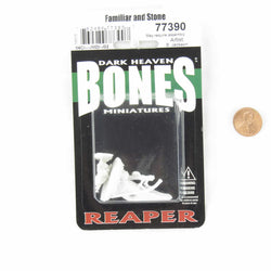 RPR77390 Highlands Familiar and Menhir Stone Miniature 25mm Heroic Scale Figure Dark Heaven Bones (ONLINE ORDER ONLY)