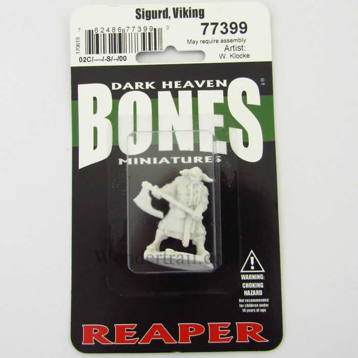 RPR77399 Siqurd Viking Miniature 25mm Heroic Scale Dark Heaven Bones (ONLINE ORDER ONLY)