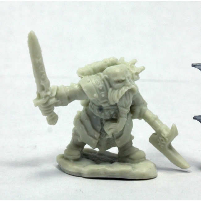 RPR77400 Durgam Deepmug Dwarf Hero Miniature 25mm Heroic Scale (ONLINE ORDER ONLY)